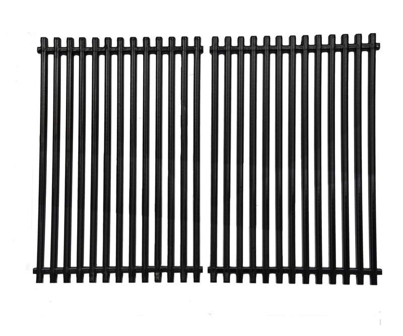 GasSaf Grill Grates for Weber Spirit 300, Spirit 700, Genesis Silver Gold B|C, Platinum B|C, Porcelain Grid Grates Replacement for Genesis 1000-3500, Gas Grill Parts for Weber 7525 (17.4 x11.8) - Image 1